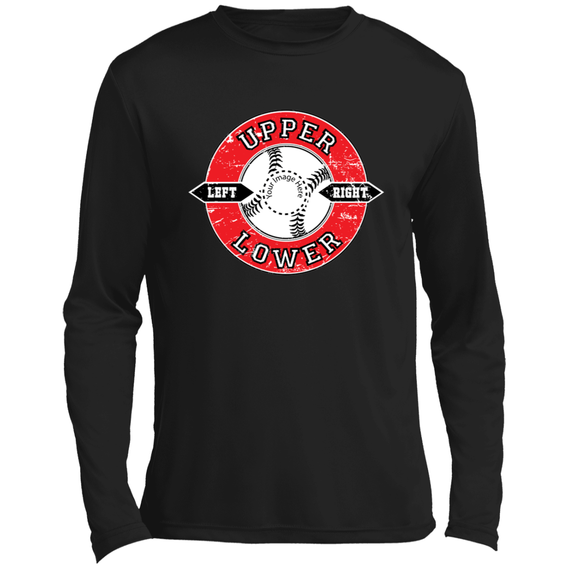 Personalized Baseball Rustic Rings-Kinetix (Unisex)
