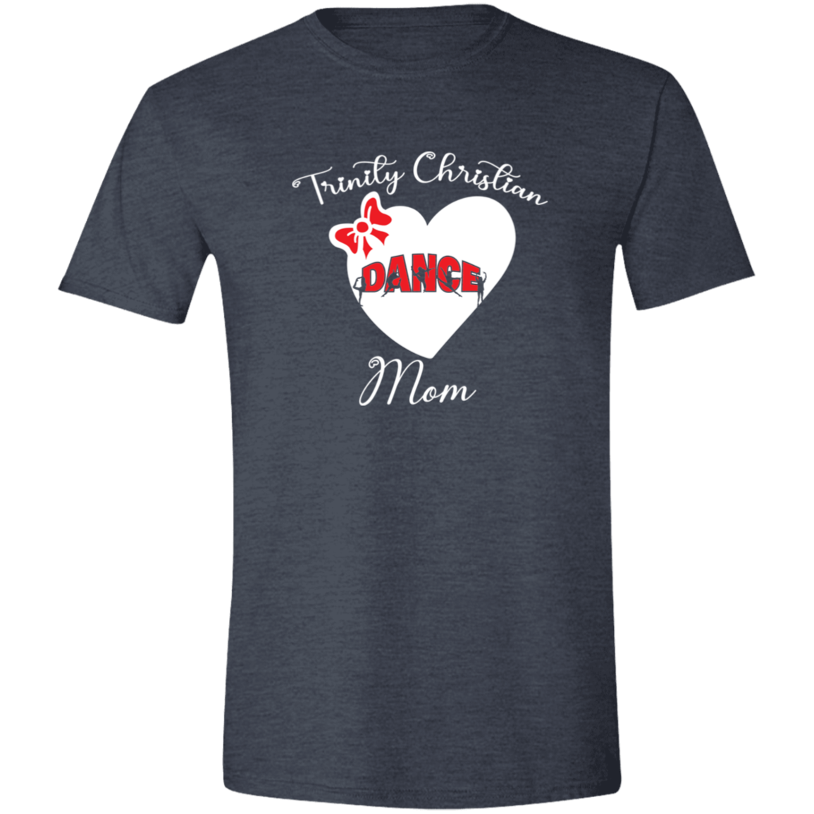 Heart and Bow (Family) Brío SS Dance Shirt (Unisex)-Personalized