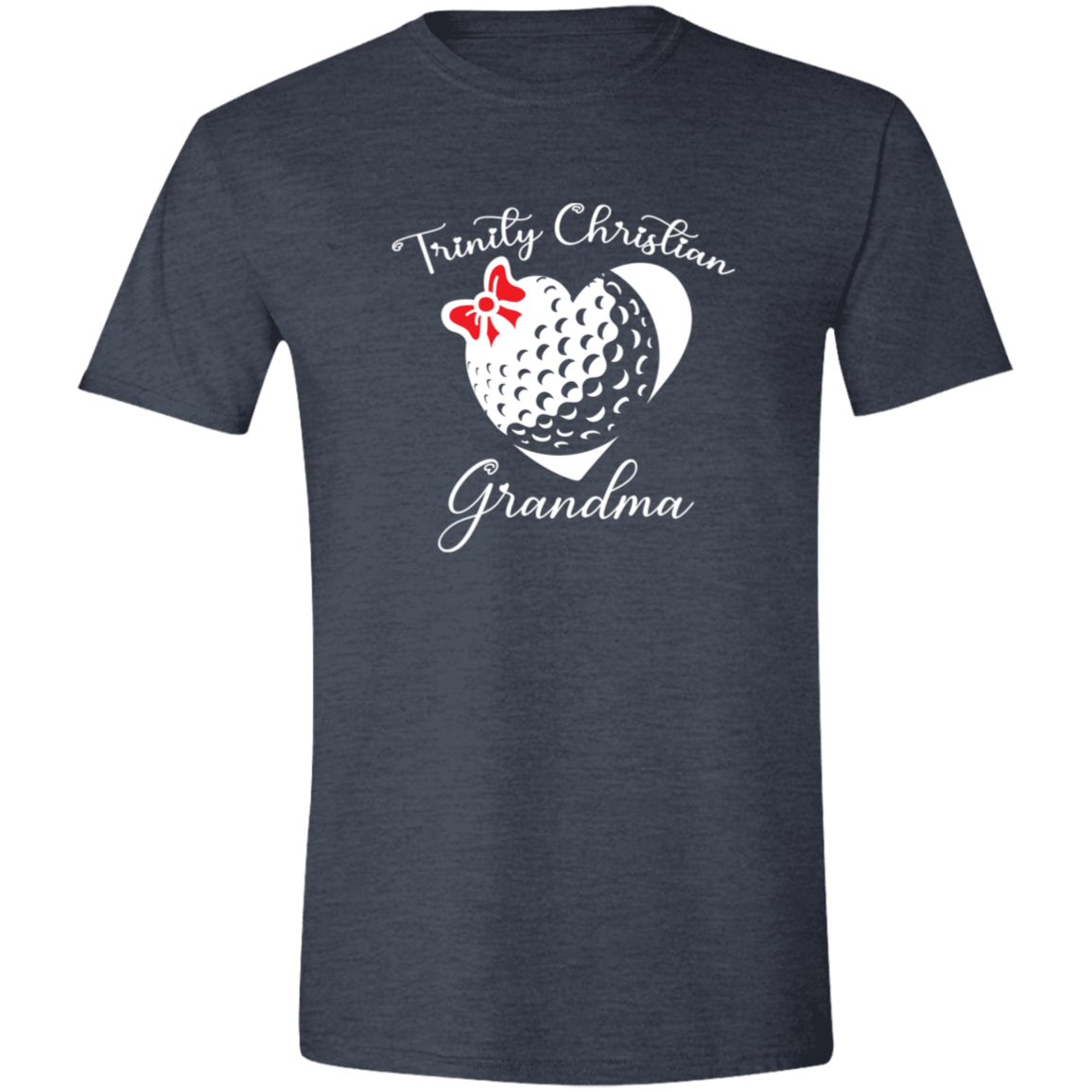 Heart and Bow (Family) Brío SS Golf Shirt (Unisex)-Personalized