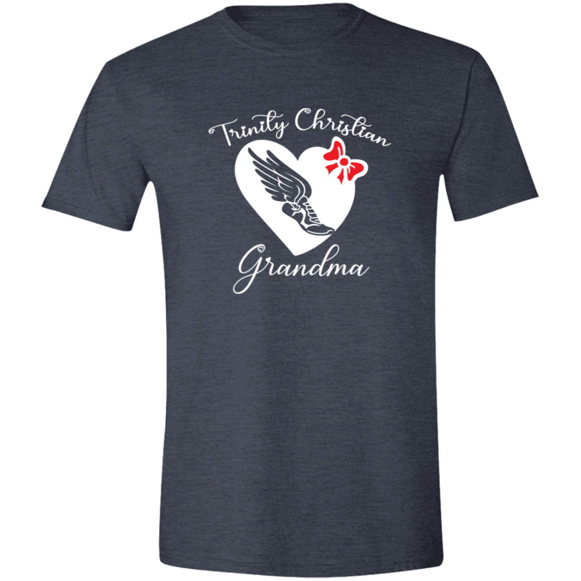 Heart and Bow (Family) Brío SS Cross Country Shirt (Unisex)-Personalized