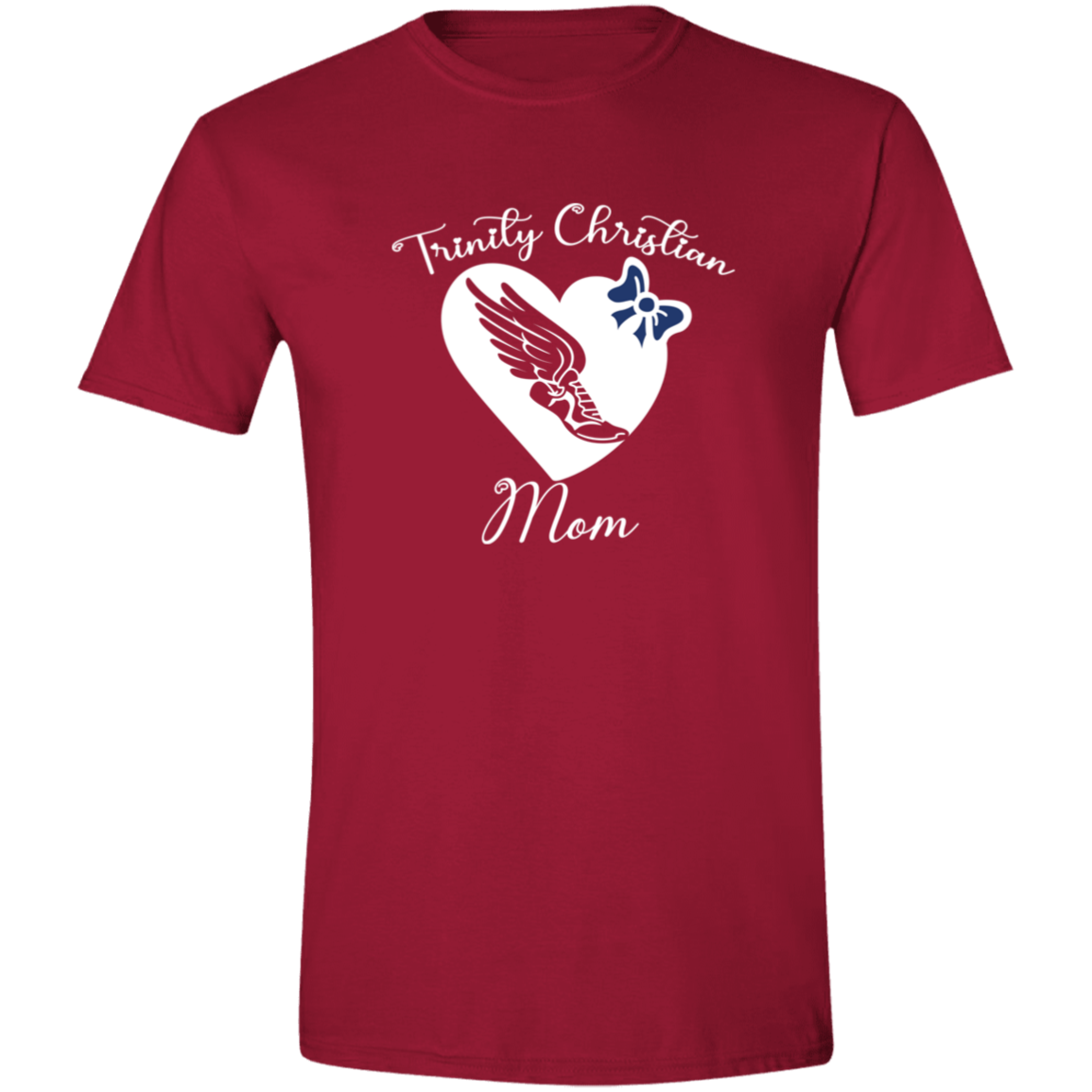 Heart and Bow (Family) Brío SS Cross Country Shirt (Unisex)-Personalized