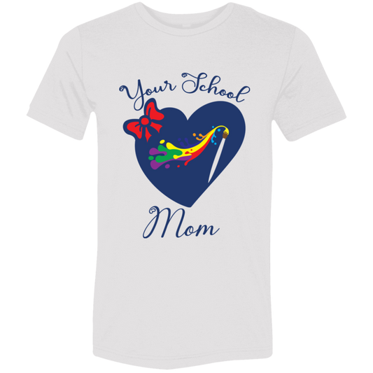 Personalized Artistic Heart and Bow SS Brío (Unisex)