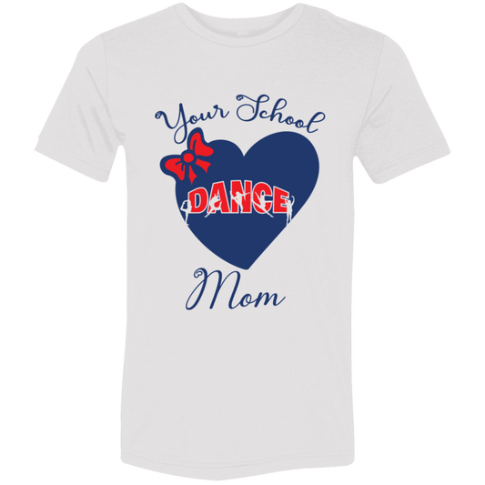 Personalized Dance Heart and Bow SS Brío (Unisex)