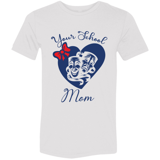 Personalized Theater Heart and Bow SS Brío (Unisex)