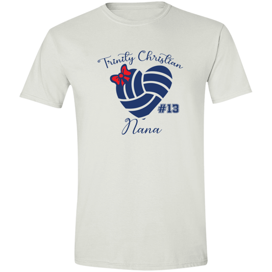 Heart and Bow (Family) Brío SS Volleyball Shirt (Unisex)-Personalized